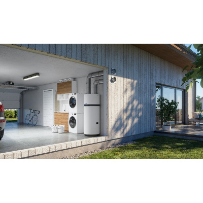 Daikin Altherma M HW 200 EKHHE200PCV37 Brauchwasserwärmepumpe mit Bivalenzfunktion mit 200L Speicher
