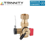 TRINNITY KV2525 Kappenventil 1" x 1" Messing...