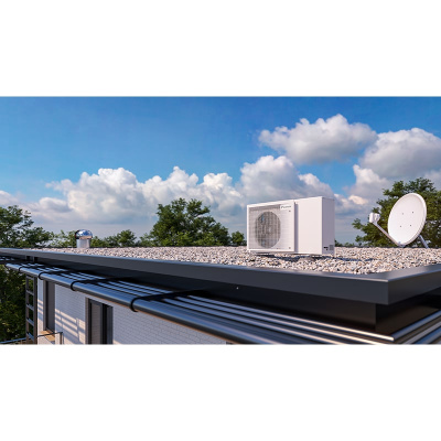 Daikin Altherma 3 M EBLA08E3V3 WiFi Monoblock Wärmepumpe Heizen/Kühlen 8,0 kW mit Heizstab 3 kW 230V
