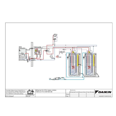 Daikin Altherma 3 H HT F Set EPRA14DW17 + ETVX16S23EA9W7 Wärmepumpe + Hydromodul/Speicher 230 Liter
