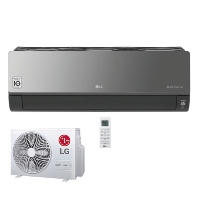 LG Set WiFi Wandgerät Artcool Energy 2,5 kW - AC09BK.NSJ + AC09BK.UA3 | Raumgröße 25 - 30 m² | R32