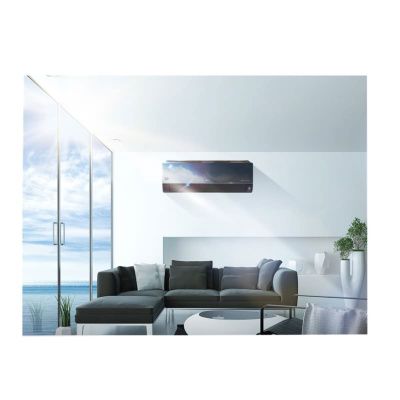 LG Set WiFi Wandgerät Artcool Energy 2,5 kW - AC09BK.NSJ + AC09BK.UA3 | Raumgröße 25 - 30 m² | R32