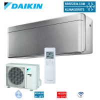 Daikin Set Wandgerät Stylish WiFi silber 4,2 kW -...