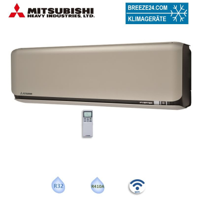 Mitsubishi Heavy Wandgerät SRK20ZSX-WFT 2,0 kW WiFi Titan | Raumgröße 20 - 25 m²