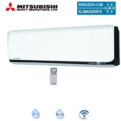 Mitsubishi Heavy Wandgerät SRK60ZSX-WFB 6,0 kW WiFi Schwarz/Weiss | Raumgröße 60 - 65 m²