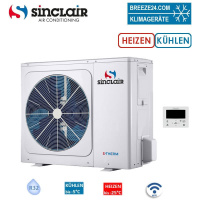 Sinclair S-THERM YUKON MSH-100EB Wärmepumpe...