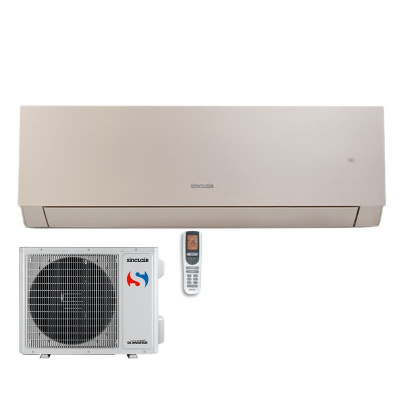 Sinclair Set Wandgerät MARVIN SIH-24BIMC + SOH-24BIM WiFi 7,1 kW champagner Raumgröße 70 - 75 m²