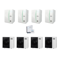 Mitsubishi Electric Wärmepumpen Kaskaden Set MP...