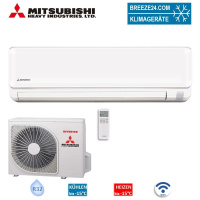 Mitsubishi Heavy Set Kompakt-Wandgerät SRK50ZTL-W +...