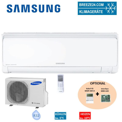 SAMSUNG Set Wandgerät Maldives 2,75 kW - AR 09 RXFPEWQN + AR 09 RXFPEWQX R32 (Auslaufmodell)