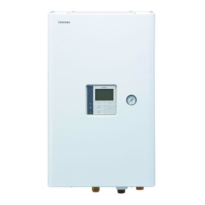 Toshiba Wärmepumpen Set ESTIA HWT-1101HW-E + HWT-1101XWHT9W-E 11 kW Heizstab 9 kW IG: 400V - AG:230V