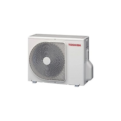 Toshiba Wärmepumpen Set ESTIA HWT-601HW-E + HWT-601F21ST6W-E Hydrobox 210L HS 6kW IG:400V - AG: 230V