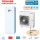 Toshiba Wärmepumpen Set ESTIA HWT-1101HW-E+HWT-1101F21MT9W-E Hydrobox 210L HS 9kW IG: 400V-AG: 230V