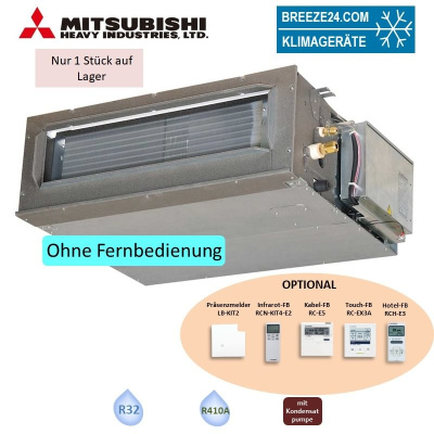 Mitsubishi Heavy Kanalgerät 5,0 kW - FDUM50VF - R32 oder R410A (Auslaufmodell)