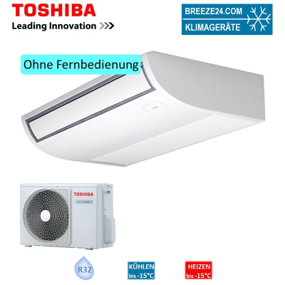 Toshiba Set RAV-HM801CTP-E + RAV-GM802ATW-E Deckenunterbaugerät 6,9 kW -  R32 Klimaanlage