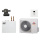 Mitsubishi Heavy Hydrolution Set FDCW60VNX-W+HSB60-W+CPD 11 25M/65+RC-HY20 Wärmepumpe+Hydromodul+Pumpe+FB