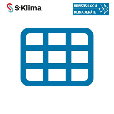 S-Klima STL-SG1 Schutzgitter für Lamellenregister für Serie SAL