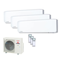 Mitsubishi Heavy Set 3 Wandgeräte 2 x SRK25ZS-WF +...