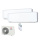 Mitsubishi Heavy Set 2 Wandgeräte SRK35ZS-WF + SRK50ZS-WF + SCM50ZS-W  3,5/5,0 kW  WiFi R32