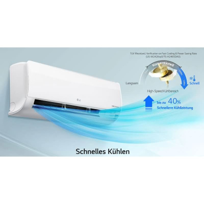 LG Set DC18RK NSK + DC18RK UL2 Wandgerät Deluxe Dualcool 5,0 kW WiFi | Raumgröße 50 - 55 m² | R32
