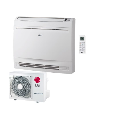 LG Electronics Set UQ12F NA0 + UUA1 UL0 Truhengerät 3,5 kW Raumgröße 35 - 40 m² | R32