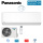 Panasonic Set CS-Z25CKEW + CU-Z25CKE WiFi Wandgerät Etherea 2,5 kW | Raumgröße 25 - 30 m² | R32