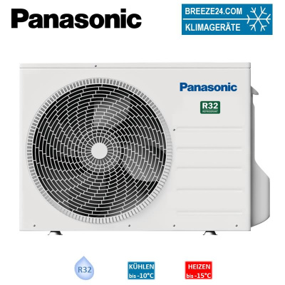Panasonic CU-TZ35CKE Außengerät 3,5 kW für 1 Innengerät | 35 - 40 m² - R32