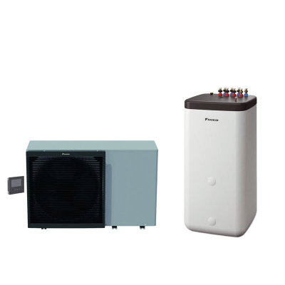 Daikin Altherma 3 ST Set EBLA16D3W17 + EKHWP54419B Wärmepumpe + Speicher 500 L - 16 kW - Heizstab 3kW