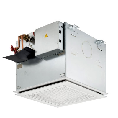 S-Klima ESTUCS/HM621-VDI6022-ORC236 Kaltwasser 4-Wege-Deckenkassette 2-Leiter  zum Heizen + Kühlen 3,0 kW