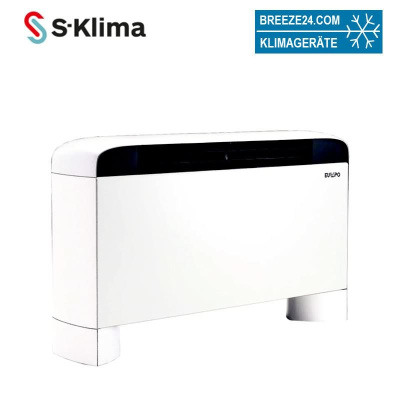 S-Klima ESTESF20-3DX-ORC236 Kaltwasser Truhenstandgerät 2-Leiter zum Heizen + Kühlen 2,0 kW