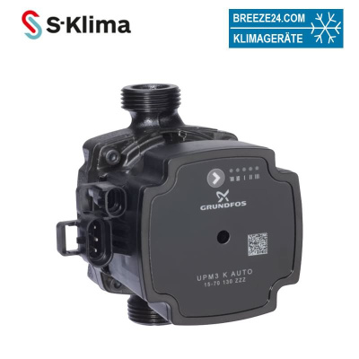 S-Klima STS-SKP-2 Sekundärkreispumpe für Serie SAS | SAS170-295RS2 mit hoher Förderhöhe
