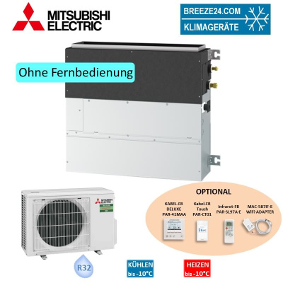 Mitsubishi Electric Set SFZ-M50VA + SUZ-M50VA Truhengerät ohne Verkleidung 5,0 kW Raumgröße 50-55 m²