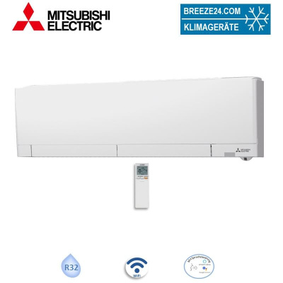 Mitsubishi Electric MSZ-RW25VG WiFi Wandgerät 2,5 kW | Raumgröße 25 - 30 m² | R32