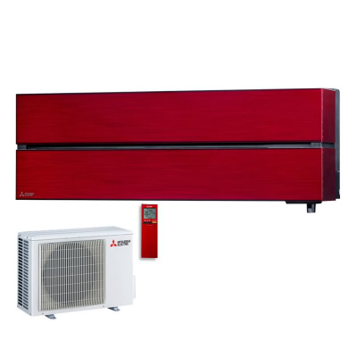 Mitsubishi Electric Set Wandgerät Diamond WiFi MSZ-LN25VG2R + MUZ-LN25VGHZ2 Hyper Heating 2,5 kW