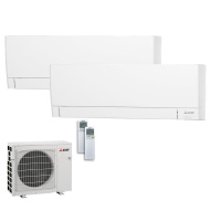 Mitsubishi Electric Set 2 Wandgeräte WiFi...