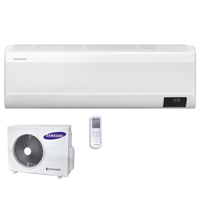 Samsung Set AC 026 TNXDKG + AC 026 RXADKG Wandgerät Wind-Free 2,6 kW | Raumgröße 25 - 30 m² | R32
