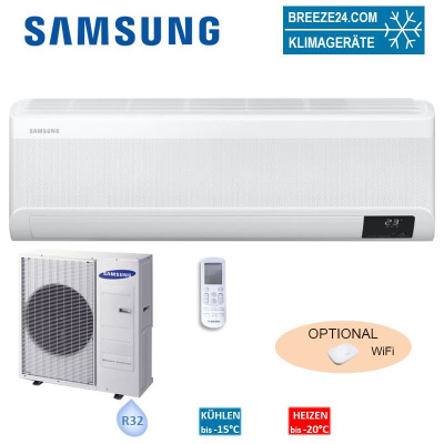 Samsung Set AC 052 TNXDKG + AC 052 RXADKG Wandgerät Wind-Free 5,2 kW | Raumgröße 50 - 55 m² | R32