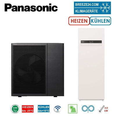 Panasonic Aquarea LT Generation L WH-WDG07LE5 + WH-ADC0509L3E5AN1 Hydromodul+Speicher 7 kW WiFi R290