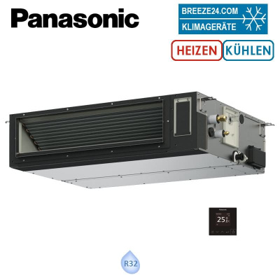 Panasonic Wärmepumpe Aquarea EcoFlex Kanalgerät S-71WF3E 7.1 KW NanoeX | Raumgröße 70 - 75 m²