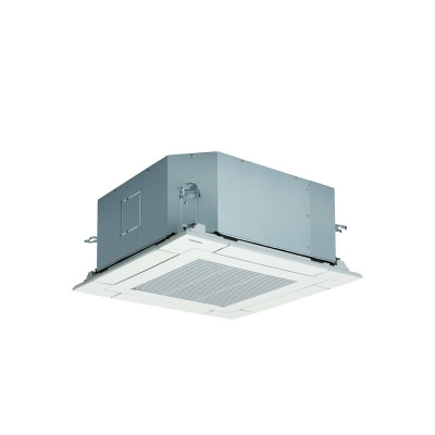 Toshiba MMU-UP0151MH-E + RBC-UM21PG(W)-E 4-Wege-Deckenkassette Euro-Raster VRF 4,5 kW