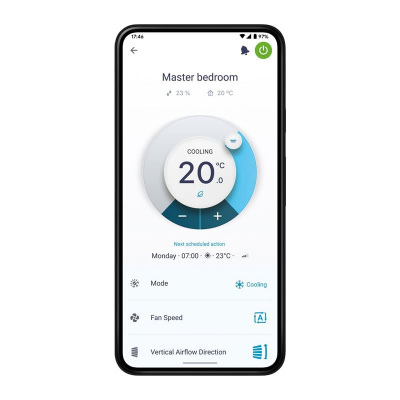 Daikin FTXTP25A Comfora Wandgerät | 2.5 kW | 3.2 kW | WiFi | Raumgröße 25 - 30 m² | Monosplit
