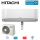Hitachi Set Wandgerät airHome 400 RAK-DJ50RHAE + RAC-DJ50WHAE  5,0 kW für 1 Raum 50 - 55 m² | WiFi