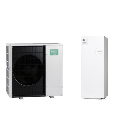 Mitsubishi Electric Wärmepumpen-Set 13.2 Monoblock PUZ-WZ60VAA + ERPX-YM9E Hydromodul | R290 | 400V