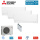 Mitsubishi Electric Set 3 x MSZ-AY20VGKP + MXZ-4F83VFHZ3 Wandgeräte WiFi | Hyper Heating | 2,0 kW