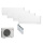 Mitsubishi Electric Set 2,0kW 4 x MSZ-AY20VGKP + MXZ-4F83VFHZ2 Wandgeräte WiFi | Hyper Heating