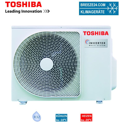 Toshiba RAS-2M14G3AVG-E 4,0 kW Multi-Split Außengerät für 2 Innengeräte | R32