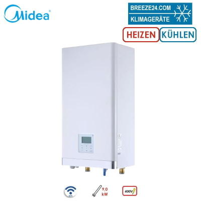 Midea Thermal Arctic HB-A100/CDS90GN8-B Hydromodul | Heizen | Kühlen | 9 kW Heizstab | WiFi  | 400V