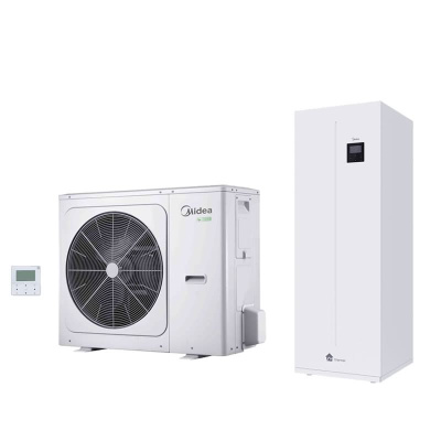 Midea Thermal Arctic Set MHA-V10W/D2N8-B + HBT-A100/240CDS90GN8-B Wärmepumpe + Hydromodul 240 L WiFi