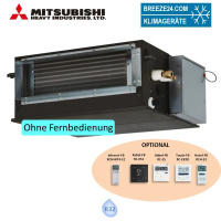 Mitsubishi Heavy FDUH22KXZE3-W KX Kanalgerät 2,2 kW R32