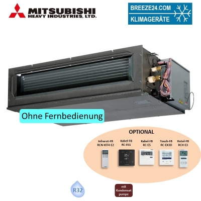 Mitsubishi Heavy FDU112KXZE3-W KX Kanalgerät 11,2 kW R32